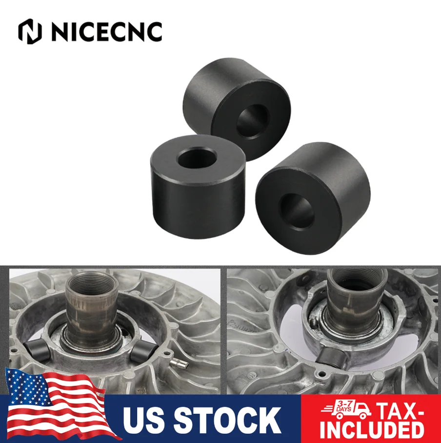 

NICECNC for X3 Driven Clutch Rhino Roller Kit for Can Am Maverick X3 Max R 4x4 XDS XMR XRC Turbo DPS Nylon UTV Accessories Parts
