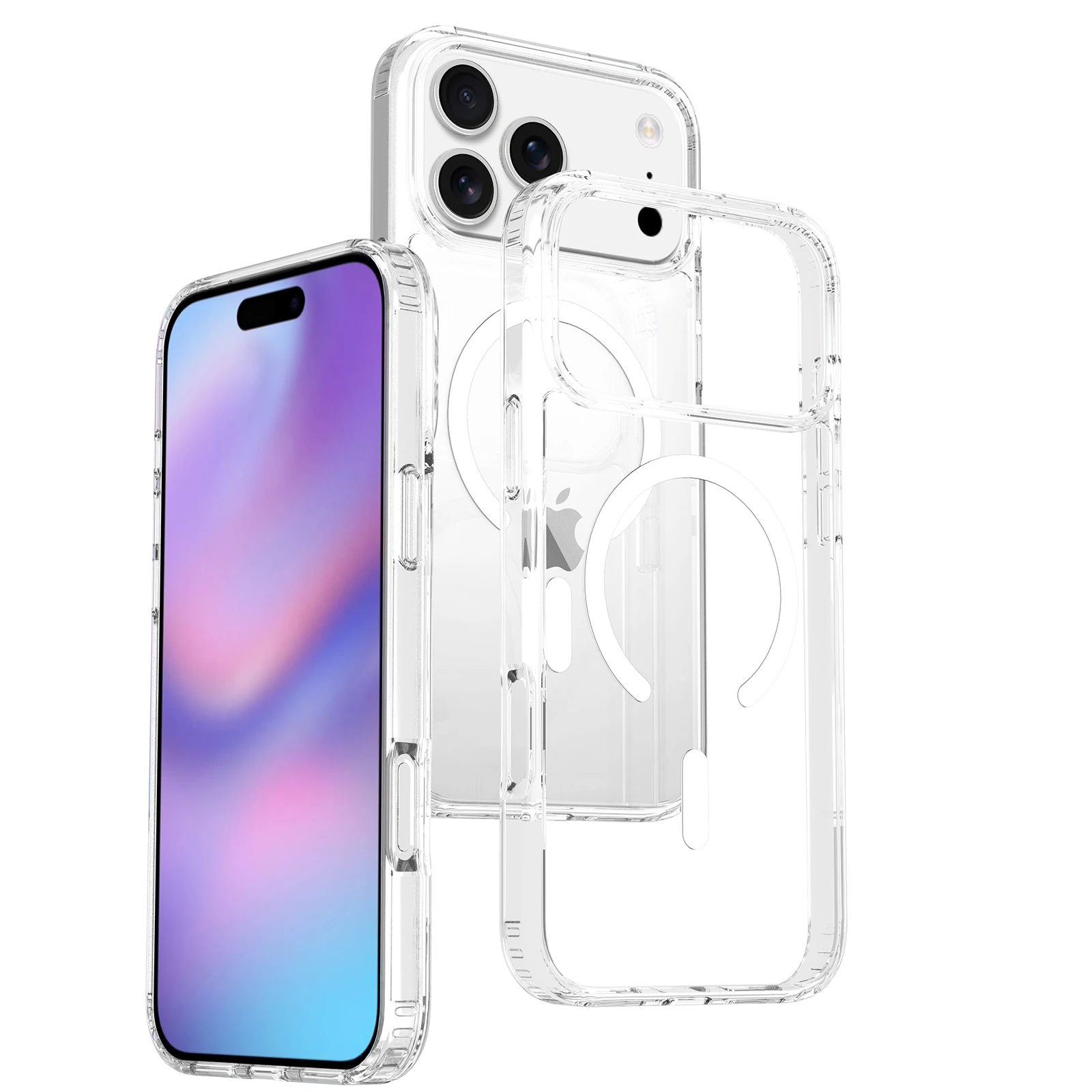 Für iPhone 18 Pro Max Hülle Magnetische Hülle PC+TPU-Schutz für iPhone 17 Pro Max 18 Pro 17 Pro Cover – Detail 1
