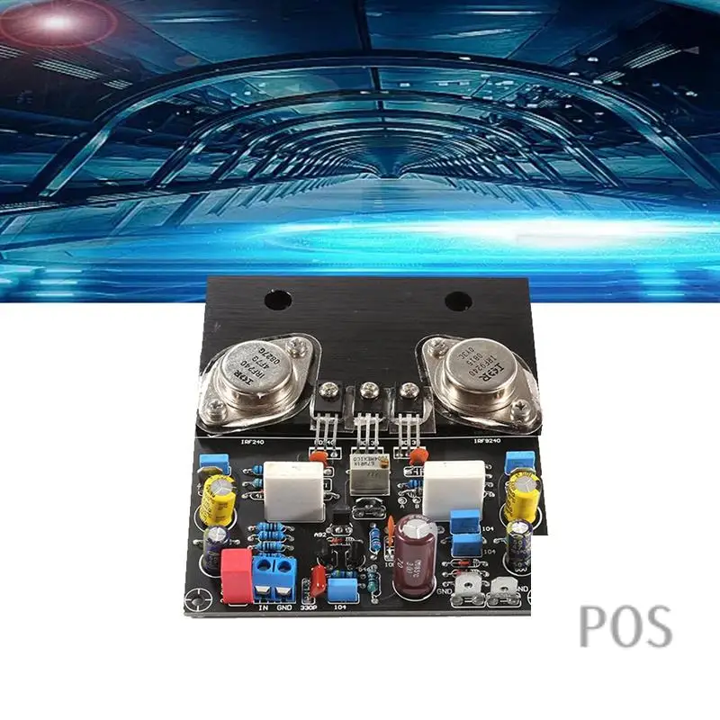 

Power Amplifier Audio Board Module Gold Sealed IRF240 IRF9240 K20 Class A Subwoofer Amplifier Module Durable Easy To Use-POS