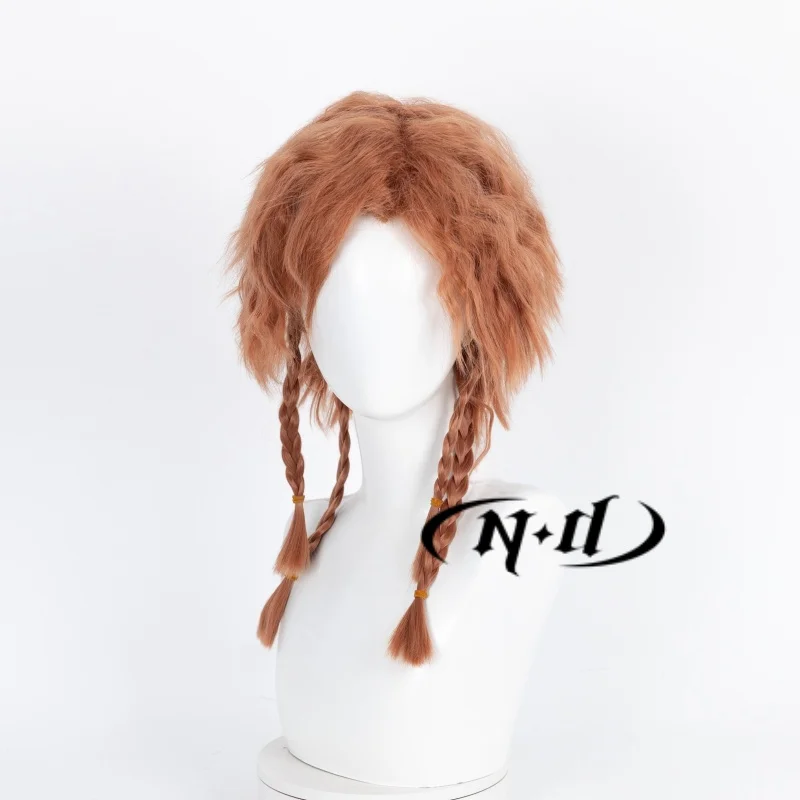 ND Archer Cosplay Pruiken Haarstukje ID V Game Cosplay Haar Pruiken voor Comic Con Coser Kostuum Themafeest Hittebestendig Synthetisch