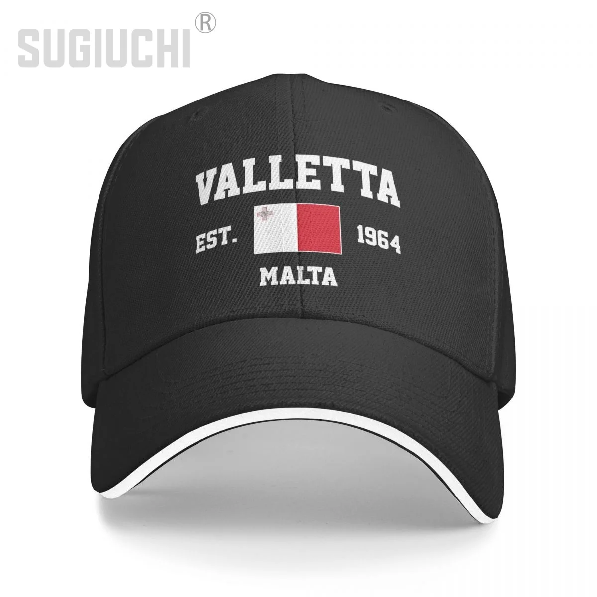 Baseball Cap Malta EST.1964 Valletta Capital Men Women Unisex Hip Hop Sandwich Caps Snapback Golf Hat Fishing