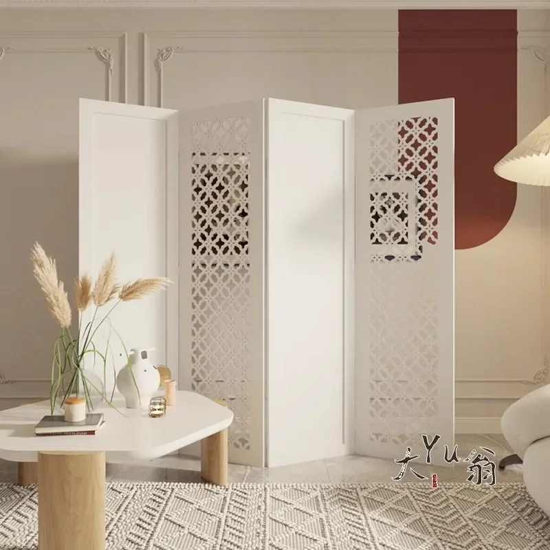 Xiaohongshu الإنترنت المشاهير كريم شاشة التقسيم غرفة المعيشة مدخل الديكور طوي انسداد المحمول مكتب بسيط #5