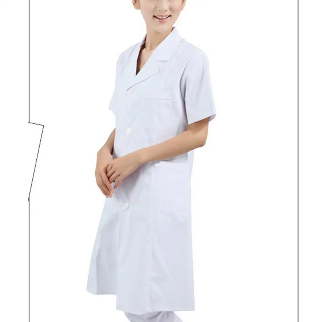 Wanita tahu mantel laboratorium mantel laboratorium gudang mantel dokter