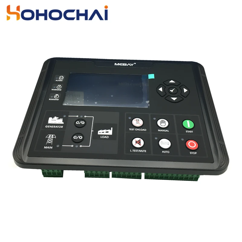 Mebay DC70D DC72D DC70DR DC72DR Generator Controller LCD Display Self-starting Control Board Diesel Genset Spare Parts