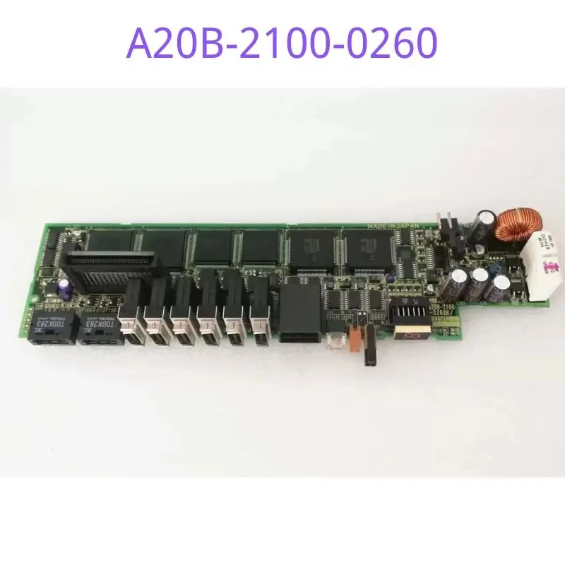 A20B-2100-0260 Second-hand Fanuc Side Board Circuit Board,Normal Function Tested OK