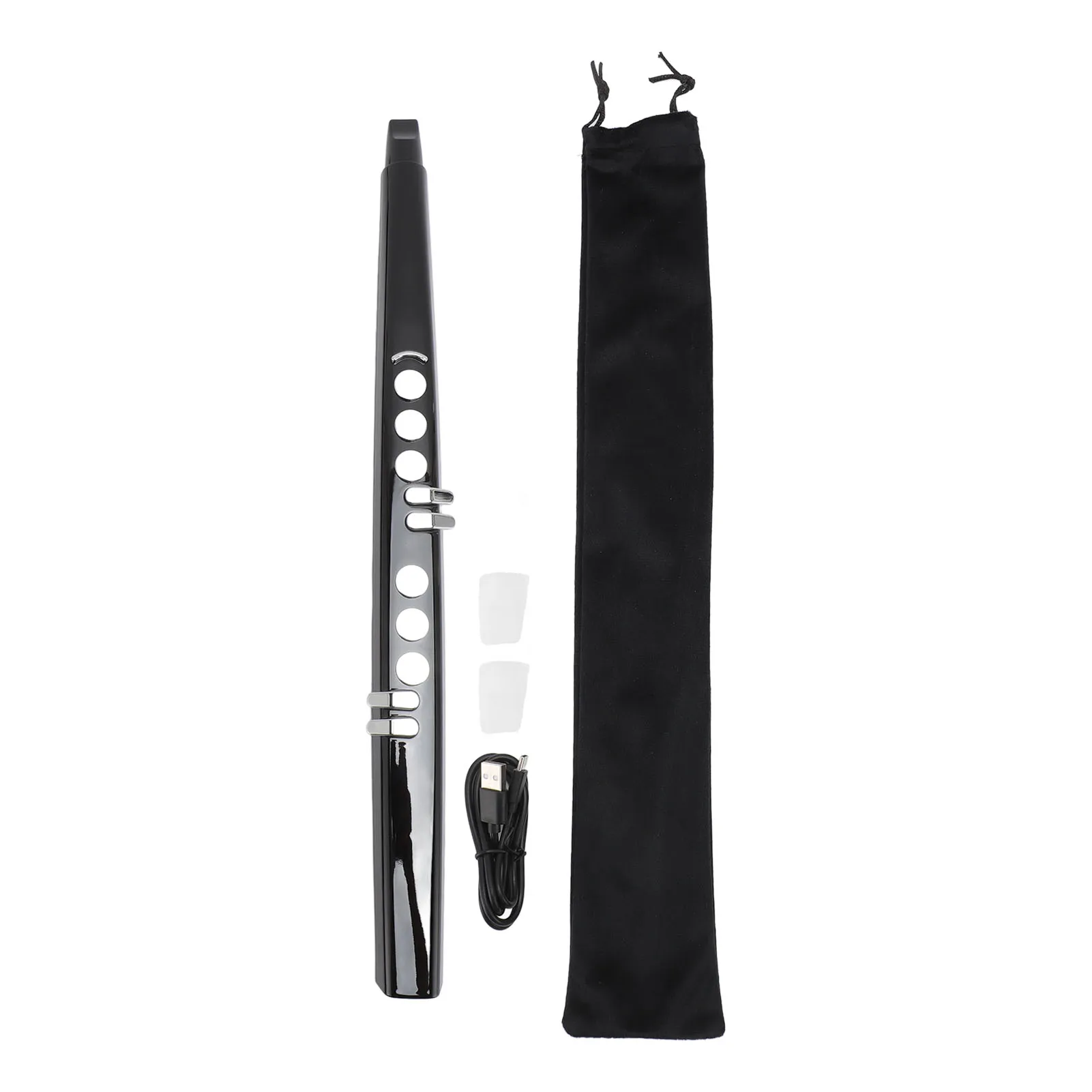 

MIDI Electronic Saxophone 13 Tone Mini Electronic Wind Instrument 3 Blowing Sensitivity 800mAh Battery Compact for Performance