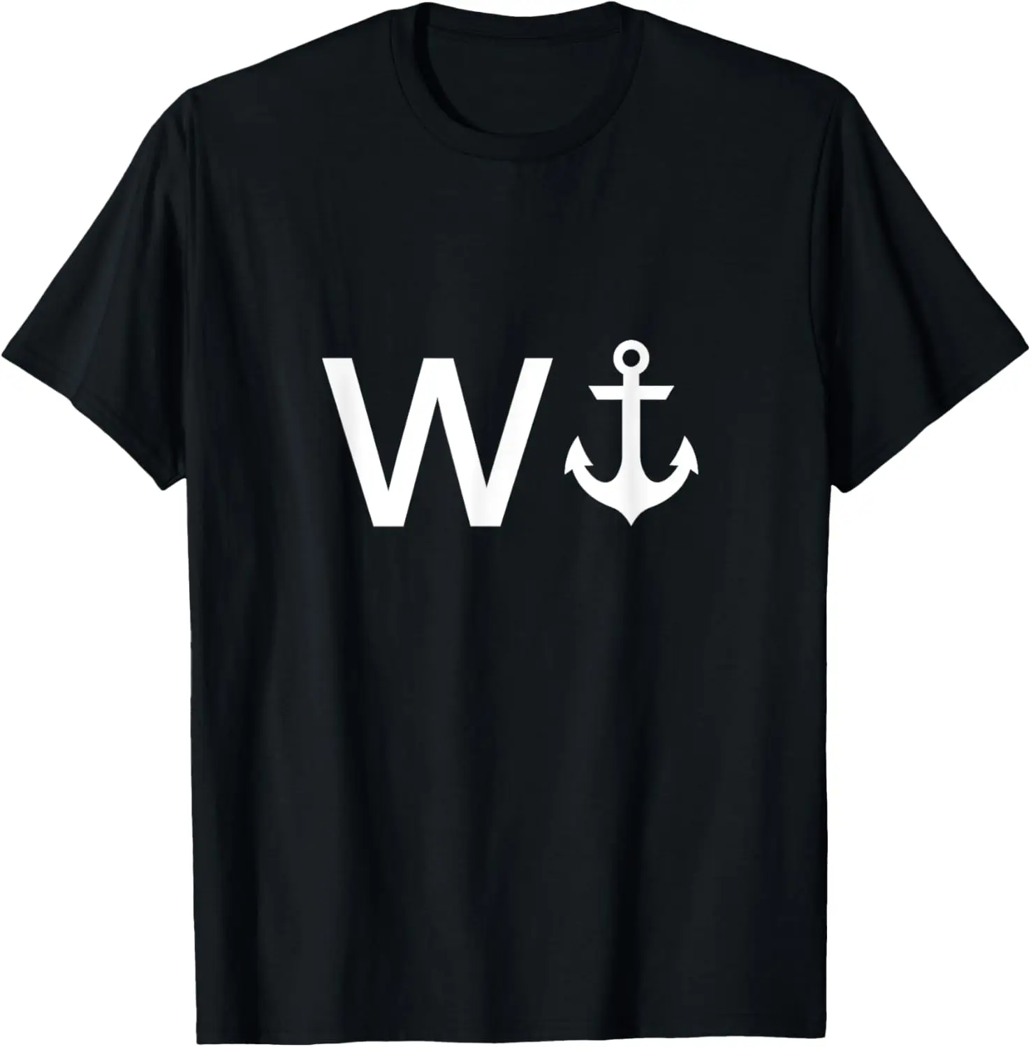 

W Anchor Wanker Funny Sailing Boating Key West T-Shirt