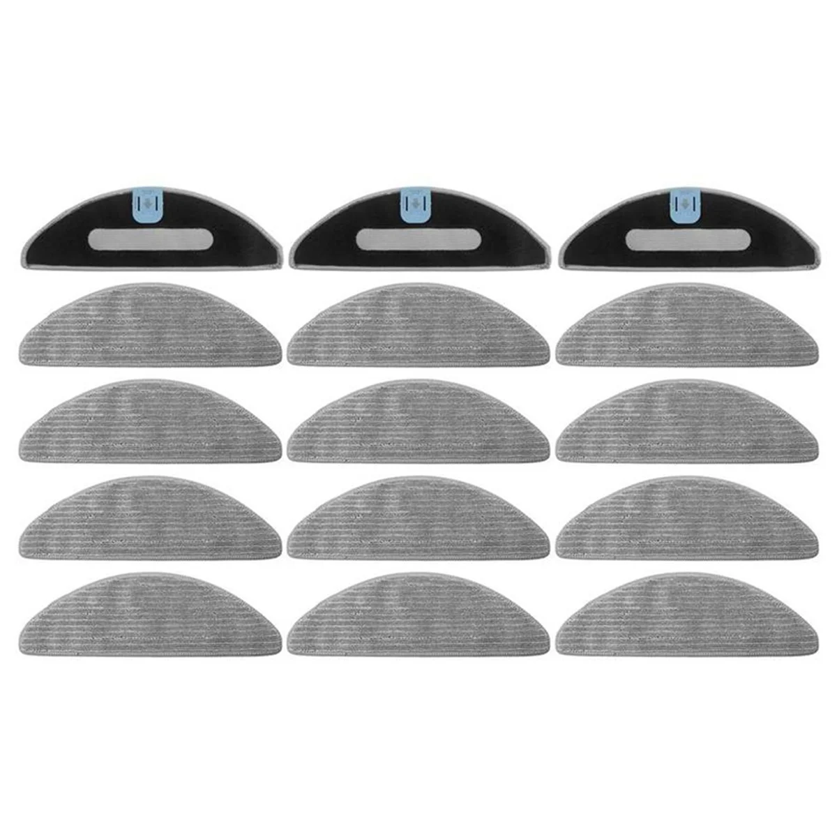 

A57I 15 шт. подушечки для швабры Combo I5, I5+, J5, J5+, детали робота-пылесоса из микрофибры, моющаяся многоразовая ткань для мытья полов