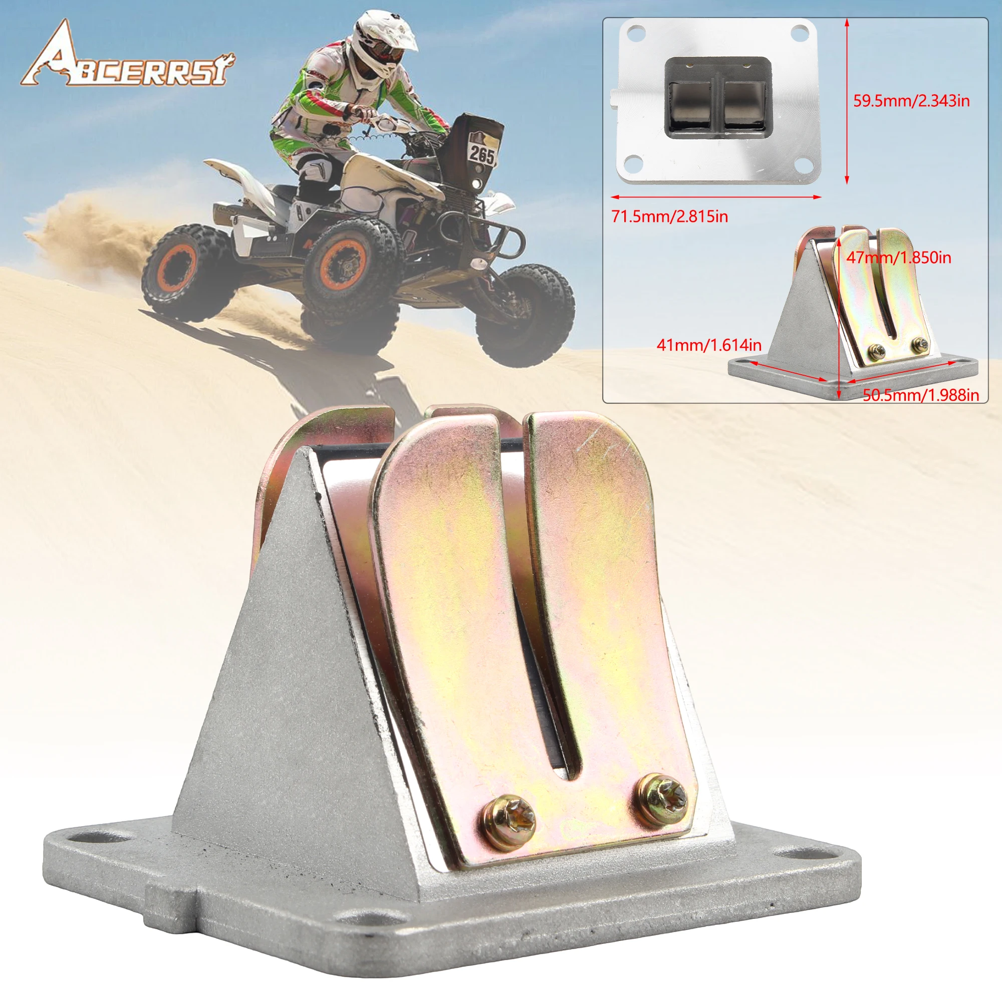 

Moped Scooter Reed Valve Block For Yamaha RS125 RXK 125cc 2 Stroke Motorcycle Reed Valves With Petals Membran Assy Engine Parts