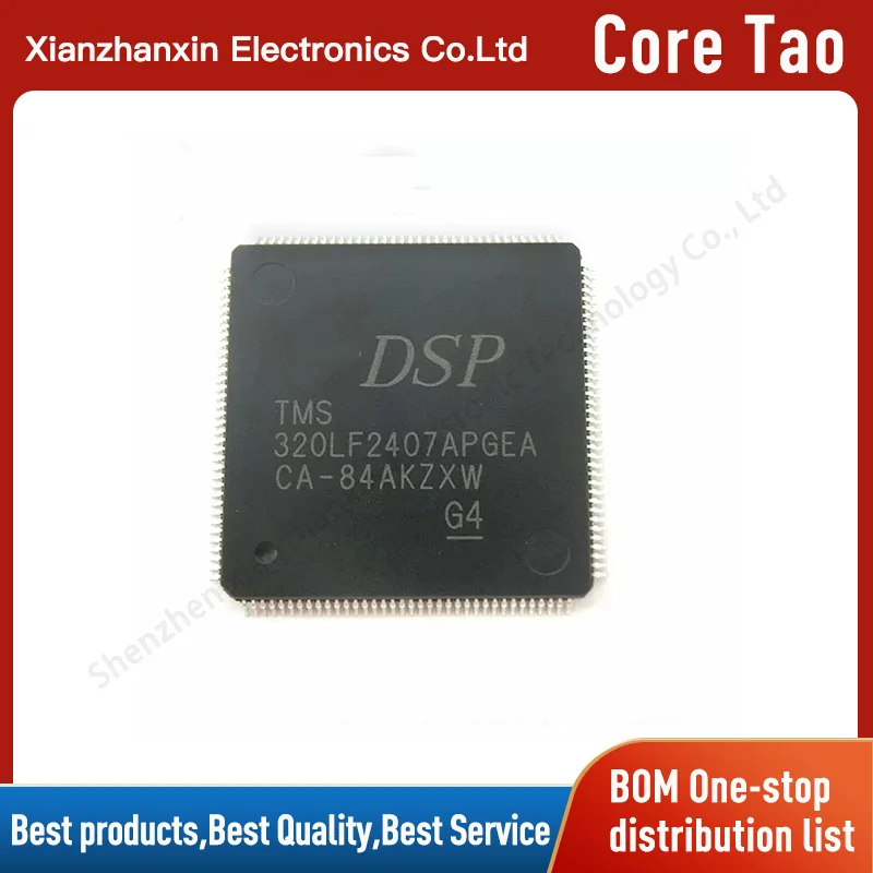 1PCS/LOT TMS320LF2407APGEA TMS320LF2407 320LF2407APGEA QFP144 Digital signal processor chip