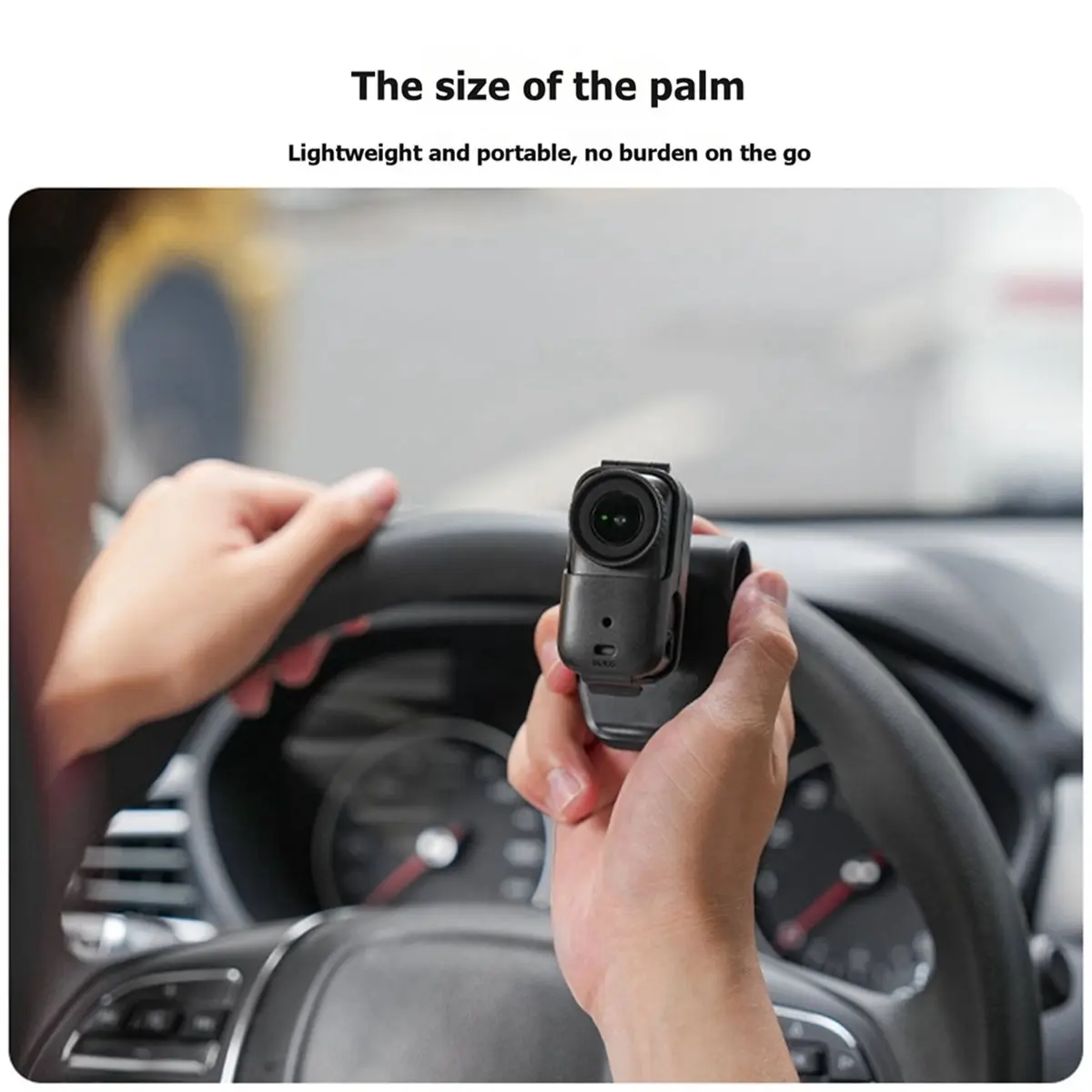 828 Mega Sale Car Sun Visor Mount Camera Clip Holder for OSMO NANO Action Camera Universal in-Car Bracket
