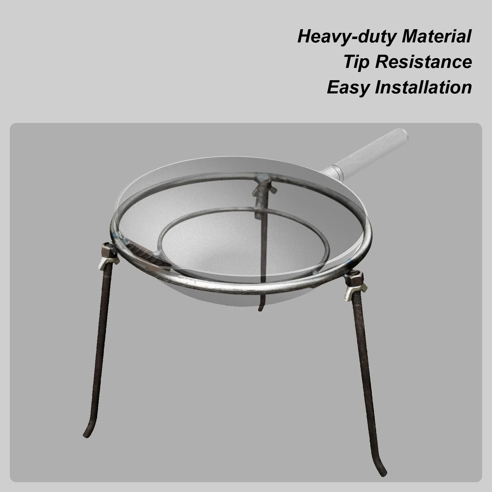 

Портативный штатив для кемпинга, костра, складной штатив для кемпинга, гриль, подставка для приготовления пищи с открытым огнем, стальной штатив для гриля для барбекю, подставка для лагеря