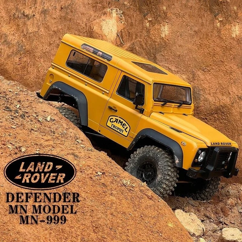 

MN-999 Land Rover Defender D90 1:10 Four-Wheel Drive Off-Road Climbing Remote Control Car RC Professional Model Car Adult Toy