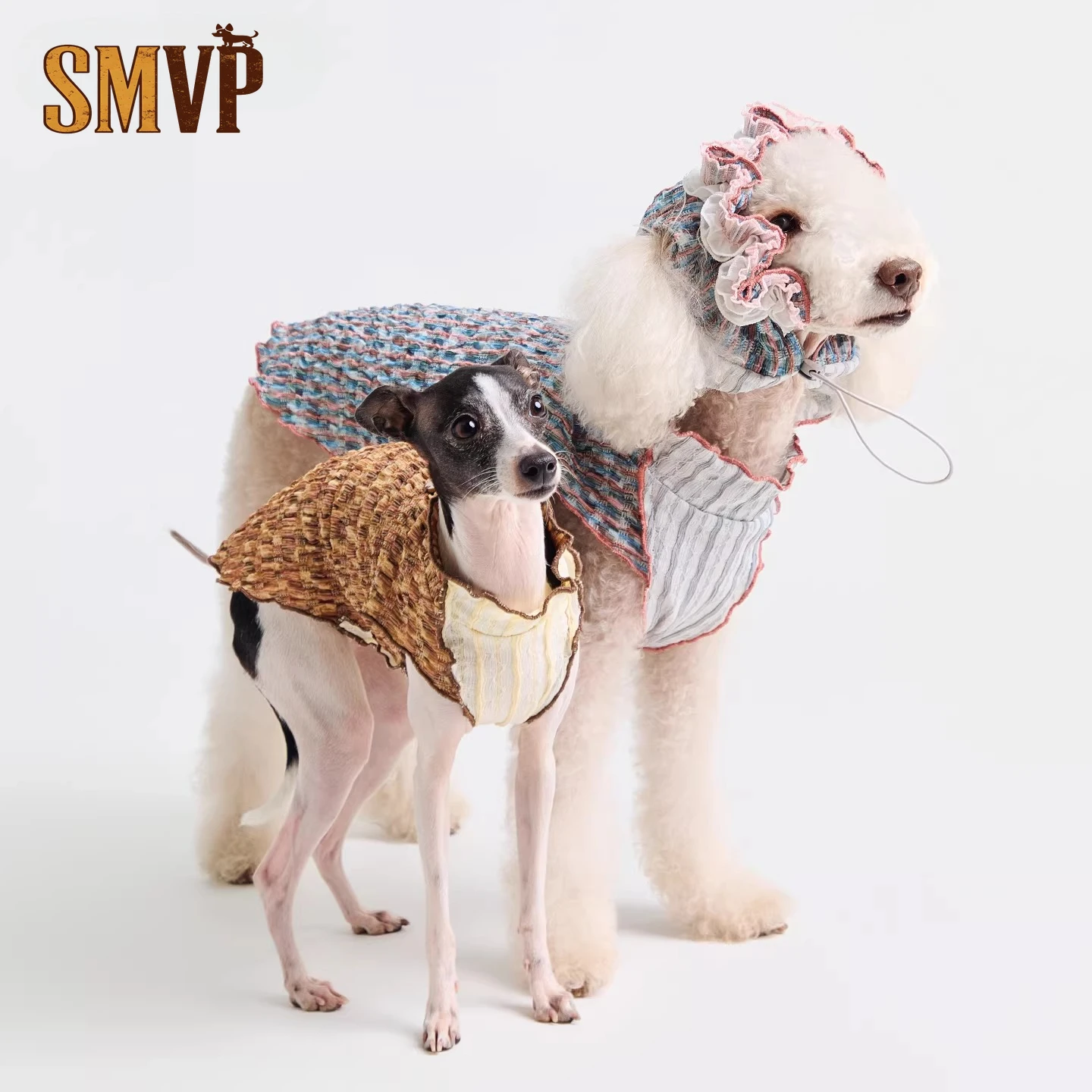 

Весенне-летняя эластичная цветная кружевная блузка без рукавов, ультратонкая, дышащая, для средних и маленьких собак, одежда для домашних животных