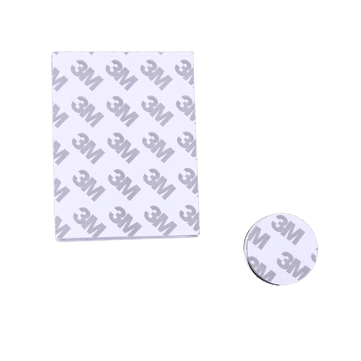 

10pcs/lot Round Square 1.5mm Thickness Strong with 3M Double-sided Adhesive Tape for Logo Holder RC model Home Use Tape