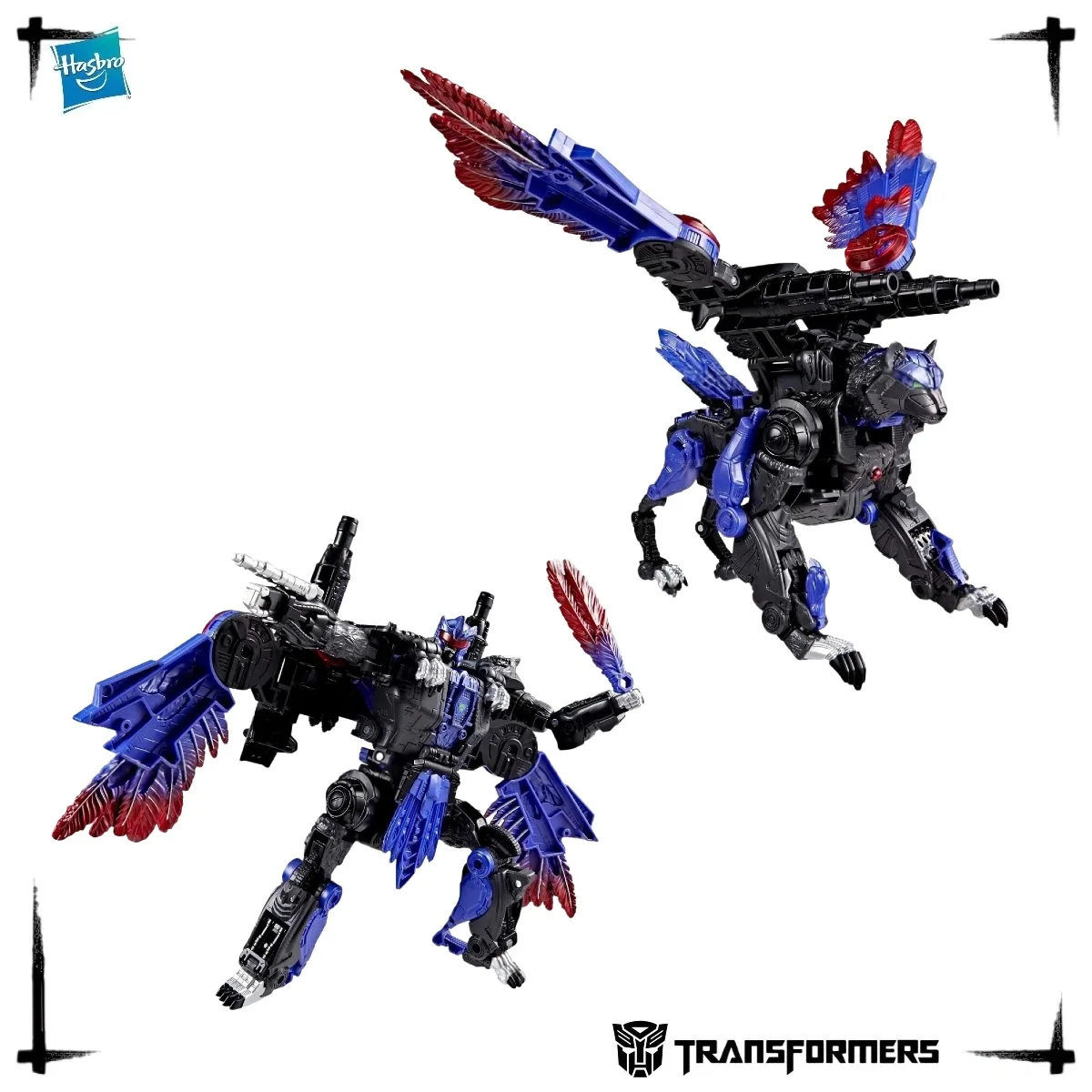 2026 First Edition Hasbro Transformers Age of the Primes Leader Razorclaw Winged Wolf Beast 43 Steps Robot Action Figure Toy