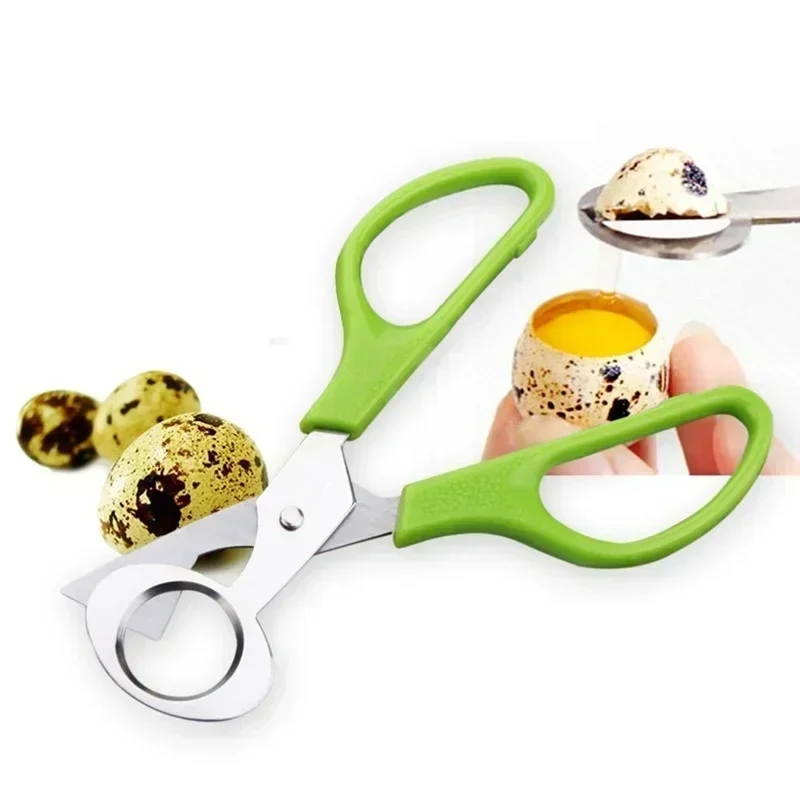 Kitchen Cooking Tools Pigeon Quail Egg Scissors Cutter Egg Opener Egg Slicer Scissors Accessories Tools Cigar Bottle Opener