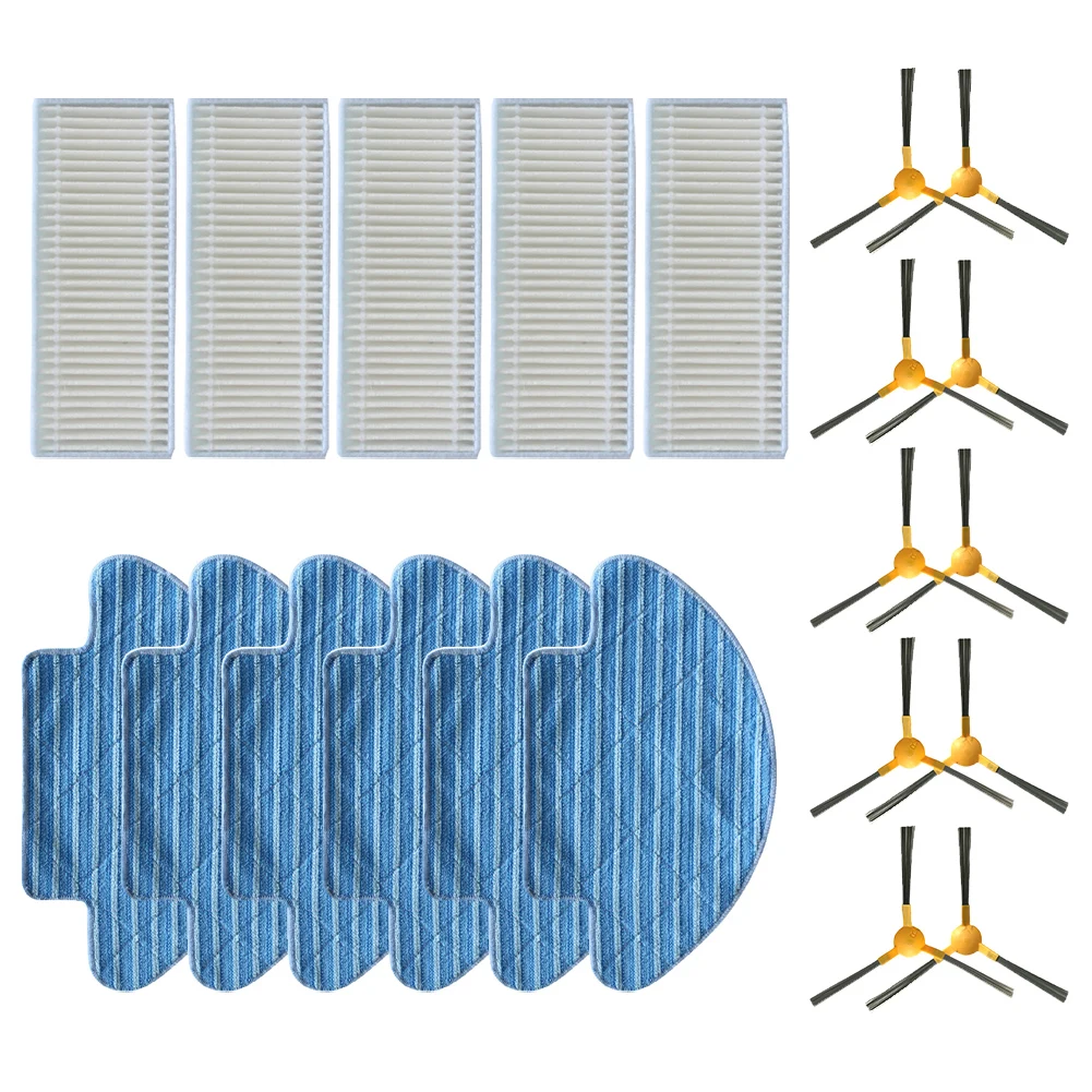 Filters Efficiently Clean Your Home with These Replacement Parts for Haier T550W and for ikohs for netbot for s12 30 Piece Set