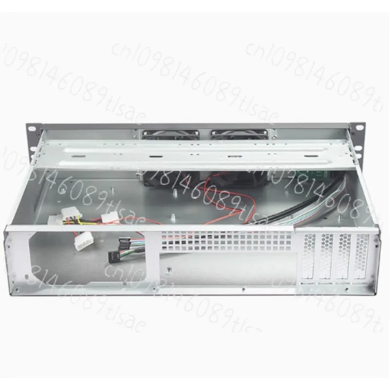 

2U industrial control chassis short 300 deep matx motherboard PC power supply multiple hard drives soft router NAS