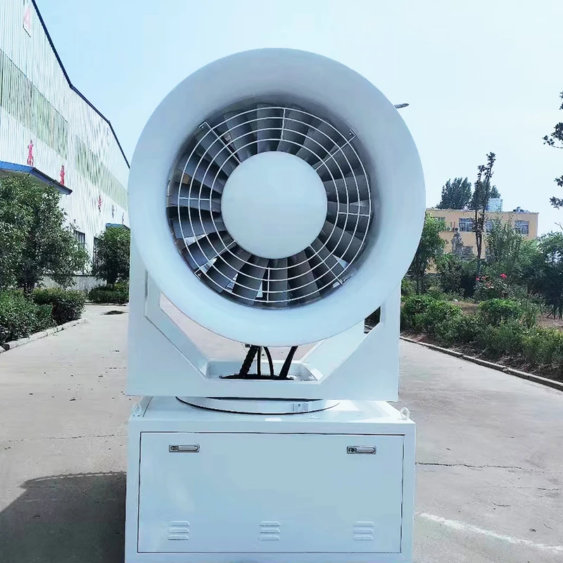 40M Dust Control Suppression Mist Fog Cannon Industrial Water Cannon For Sale