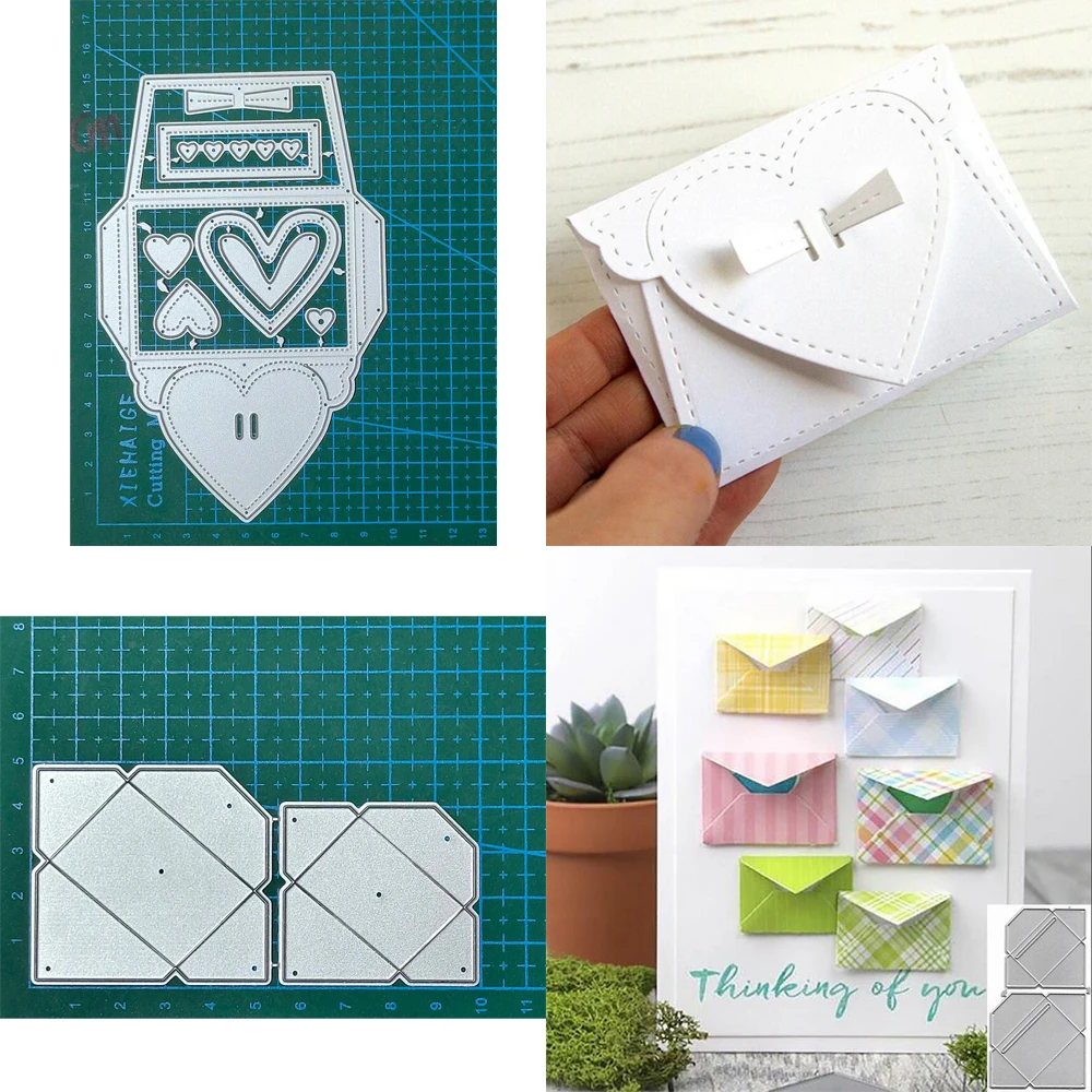 mini envelope Metal Cutting Dies Cut Die Mold Scrapbooking Paper Knife Mould Blade Punch Stencils