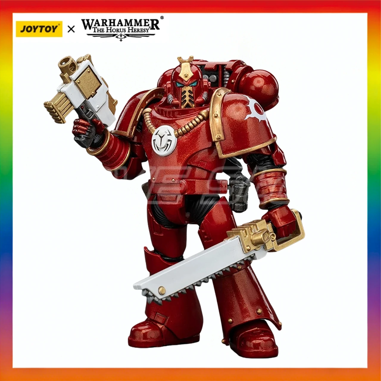 

In Stock Original JOYTOY 40K Thousand SonsLegion MK IV Tactical SquadLegionary 1 1/18 Action Figure Model Toys Gift