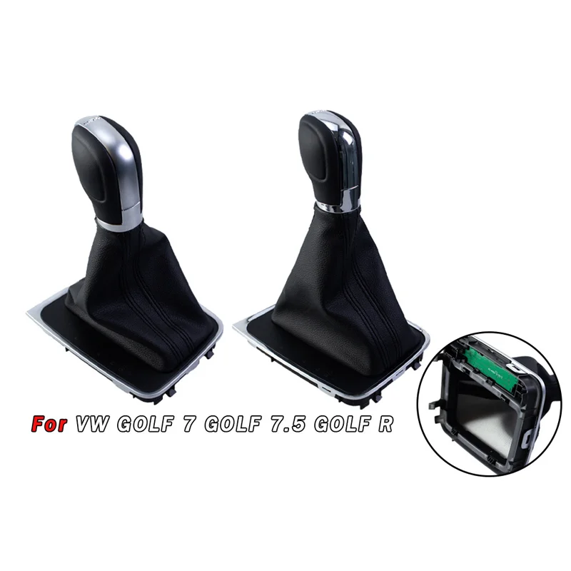 For Volkswagen automatic transmission shift lever hand ball and dust cover integrated gear head gear handle accessories