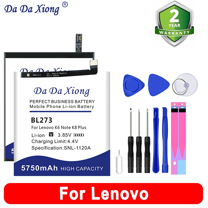 BL291 BL210 BL198 BL242 BL198 BL234 BL229 Battery For Lenovo Vibe K3 3 3S X3 A5 K5 Z5 Z5S K6 A8 K9 P70 S820 A859 A6010 Note Plus