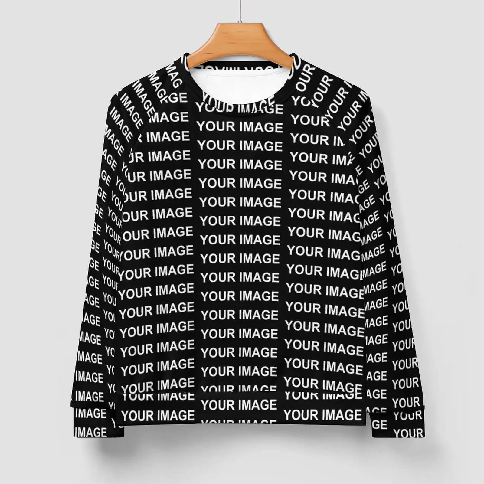 Your Image Customized Streetwear Sweatshirts Autumn Custom Made Design Retro Hoodies Man Oversized Classic Graphic O Neck Hoodie