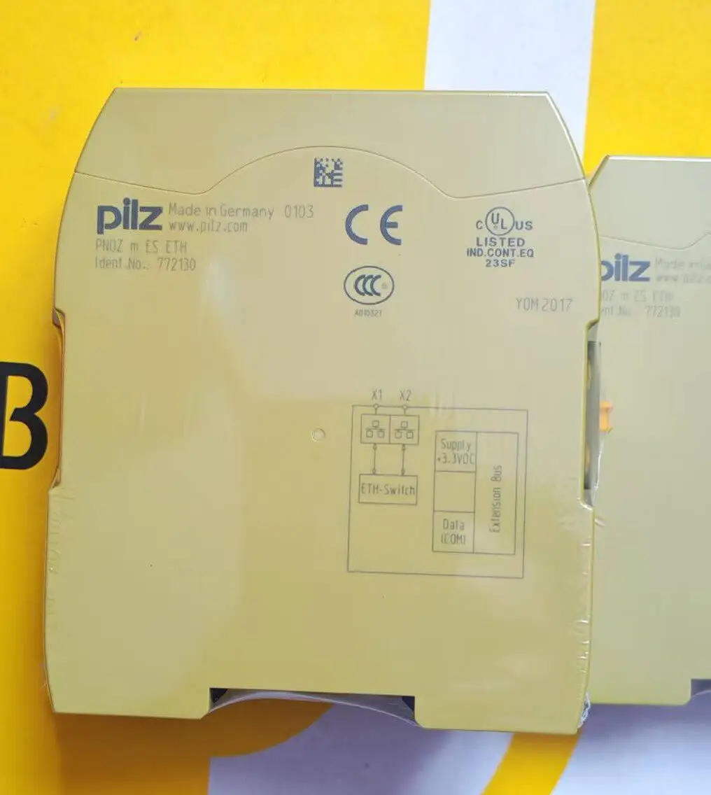 Pilz's new Pilz safety relay module PNOZ m ES ETH 772130,