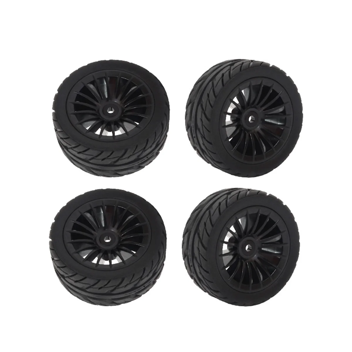 

4Pcs Rubber Tires Tyre Wheel for SG1603 SG1604 SG 1603 UDIRC UD1601 UD1602 UD1603 UD1604 1/16 RC Car Upgrades Parts,1