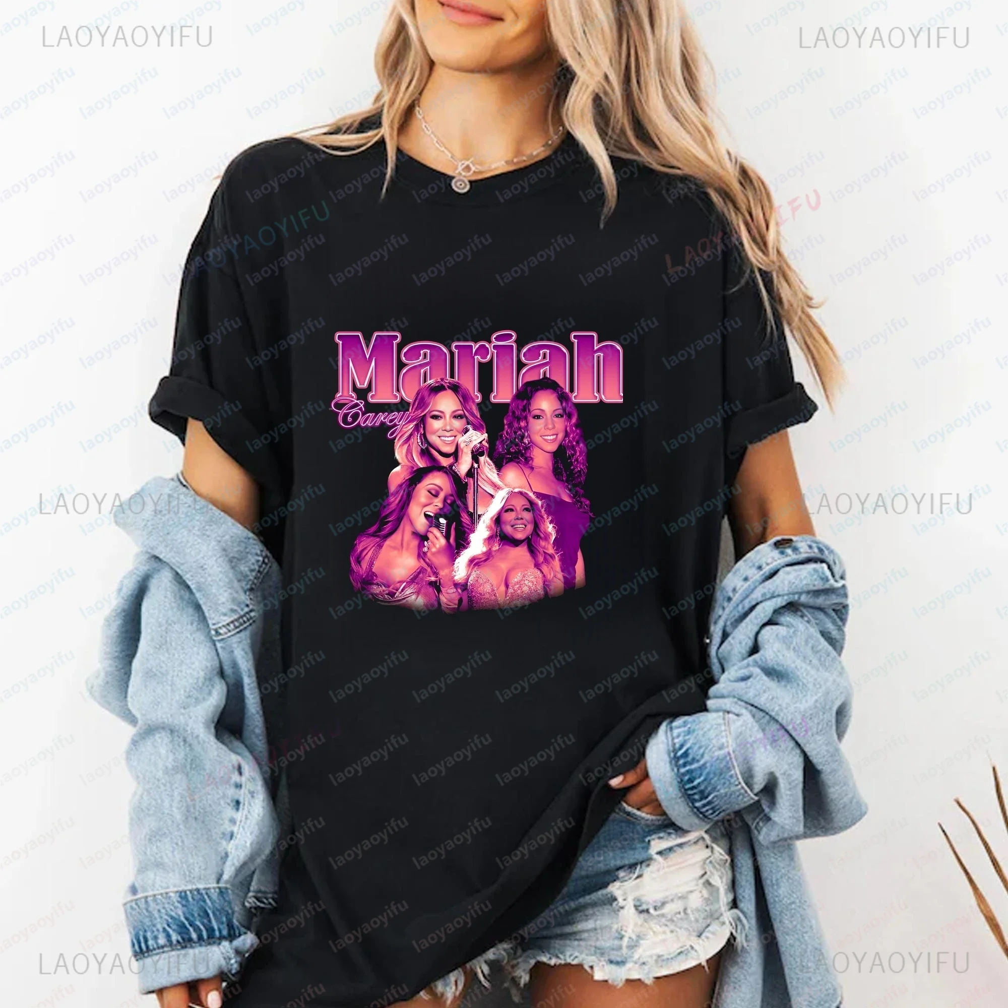 Mariah Carey Retro Copycat T-Shirt, Tour T-Shirt, Mariah Carey Concert (Fan Edition) - Men's and Women's Universal Top