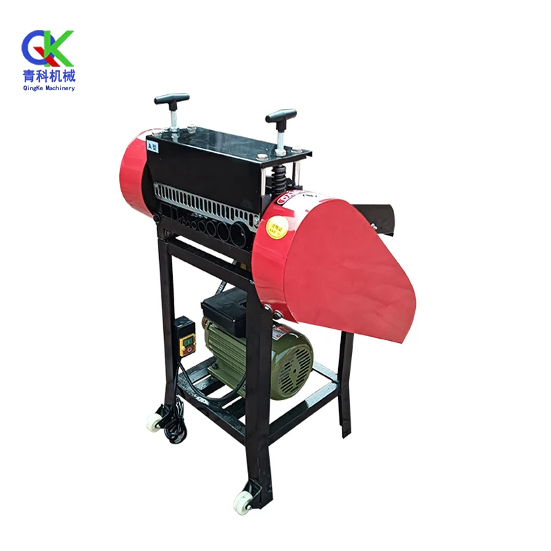 220v cable automatic skinning equipment electric waste copper wire cable stripping machine cable stripping machine