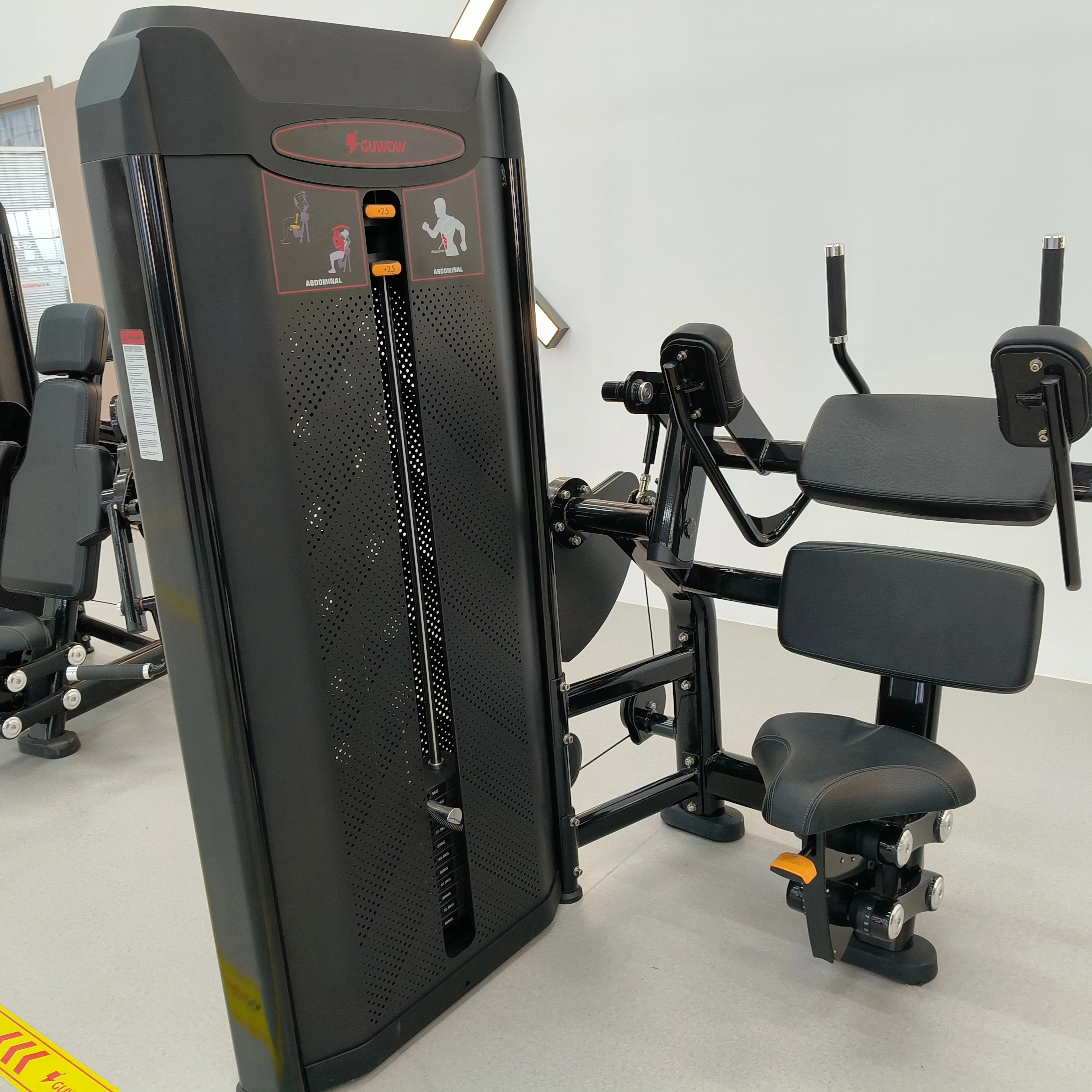 

Professional Steel Abdominal Crunch Machine Gym and Home Fitness Equipment for Core Strengthening Leg Exercise