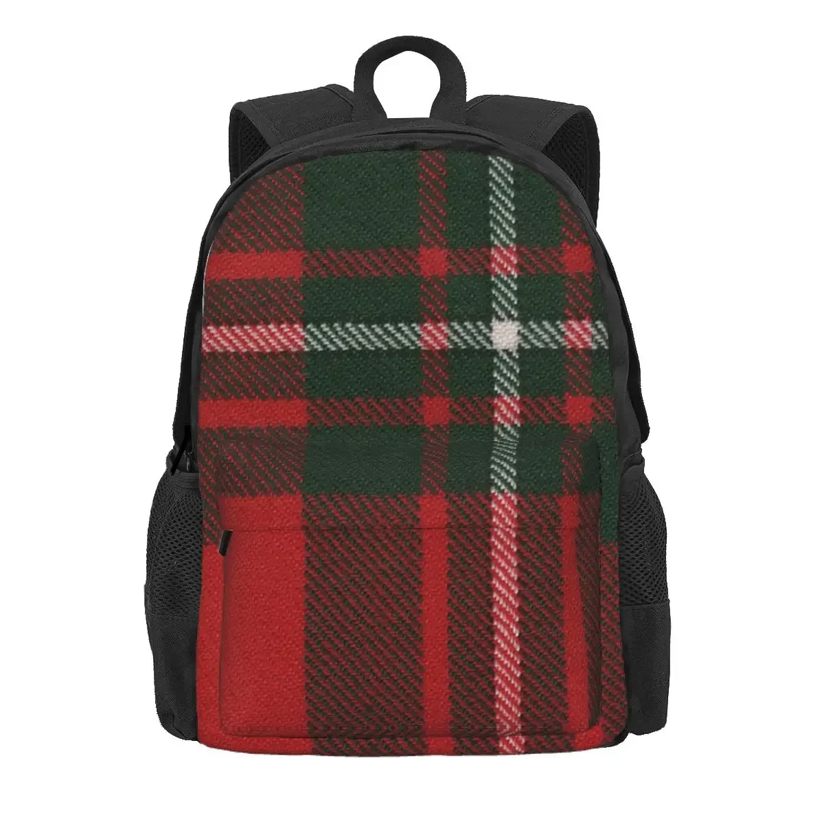 MacGregor Modern Scottish Tartan Backpack Daypack Large Capacity Boys Girls BookBag School Bag Shoulder Bags for Men Women