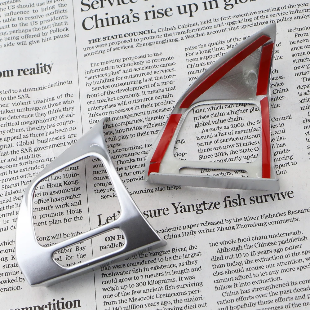 Steering Wheel Chrome Cover Trim Insert For VW Golf 6 Mk6 Passat B7 CC EOS Tiguan Jetta Touran Sharan Caddy Badge Bezel Sticker