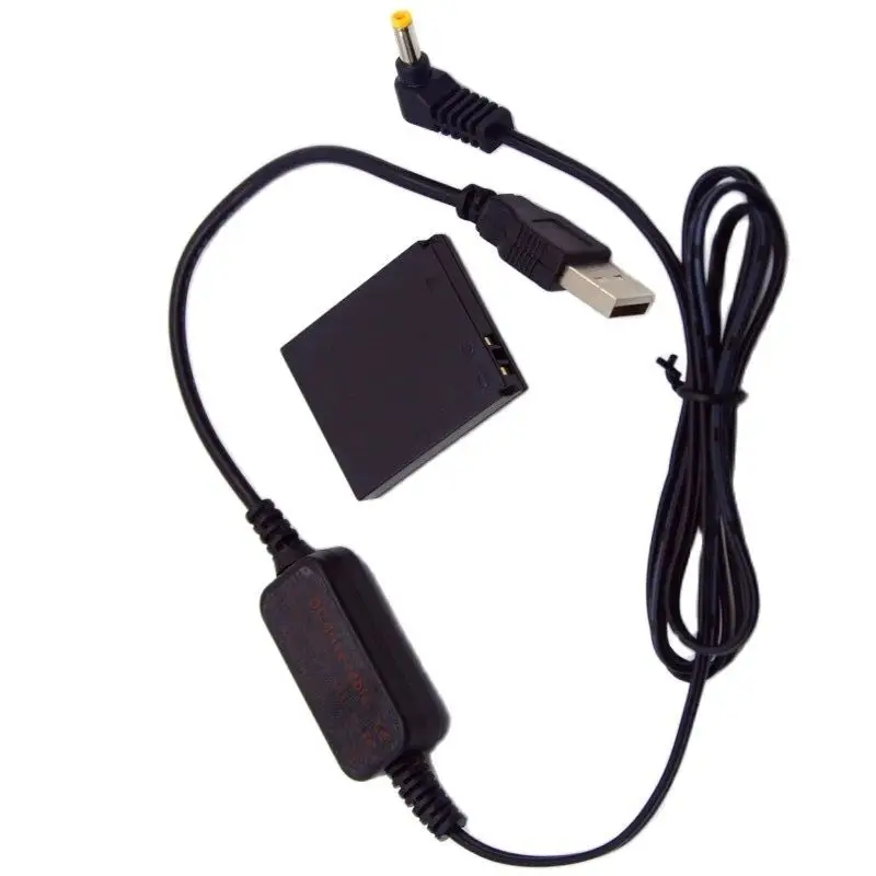 USB to DC Power Cable NB-6L Dummy Battery DR-40 DC Coupler Fit for Canon S90 S95 SX530 SX600 SX610 SX700 SX710 Camera