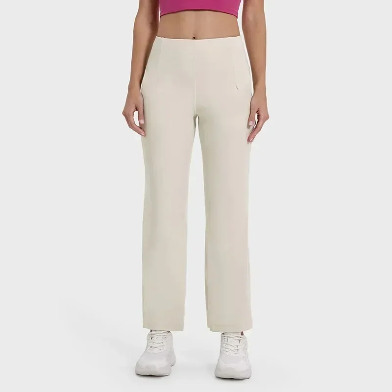 Lemon-Pantalon de sport respirant pour femme, haute élasticité, léger, absorbant la transpiration, pantalon de fitness, yoga, séchage rapide, course à pied, adt