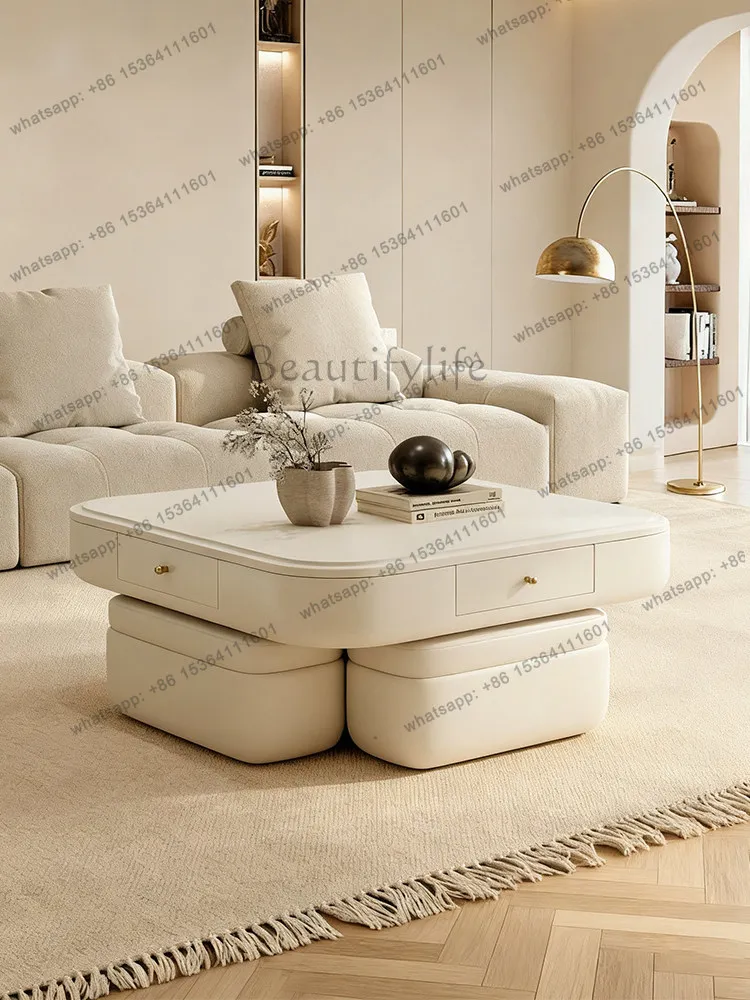

Automatic mahjong table Electric lifting dining table Integrated dual-purpose household living room Small household