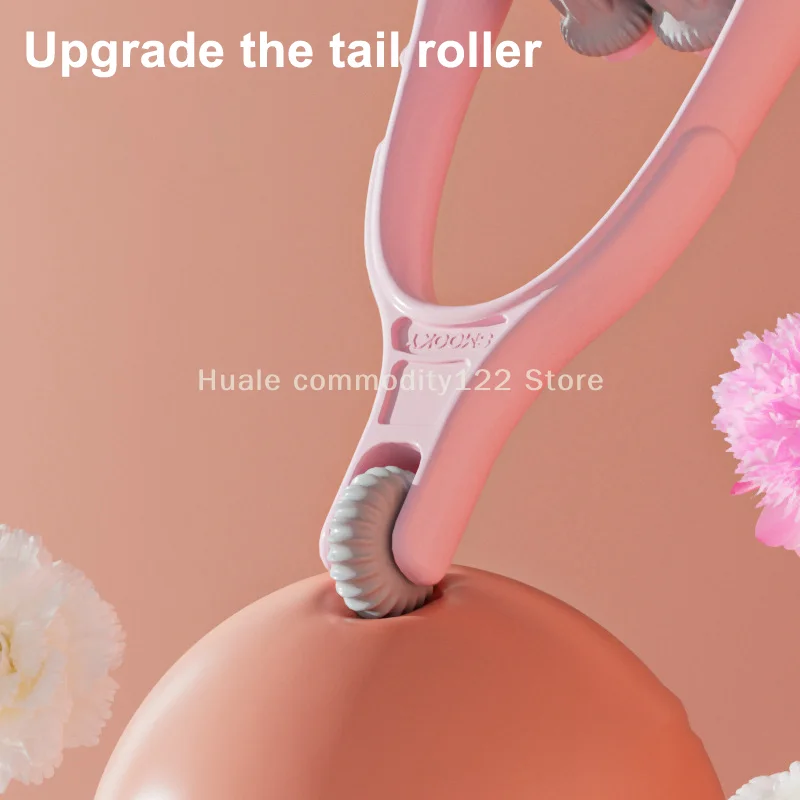 

1 шт., массажер для пальцев, двухрядный роликовый дизайн, простой в использовании, снимает усталость пальцев, портативный массажер для суставов пальцев с эластичной ручкой