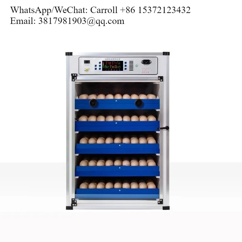 

Factory Provide 340 Chicken Egg Incubator High Quality With 98% Hatching Rate 220V With Automatic Water Inlet