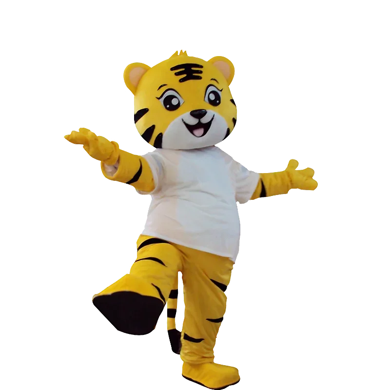 Tiger Mascot Costume For Adults Kits Role Play Suit Cute Cartoon Animals fursuit Cosplay costume Party Holiday Celebration