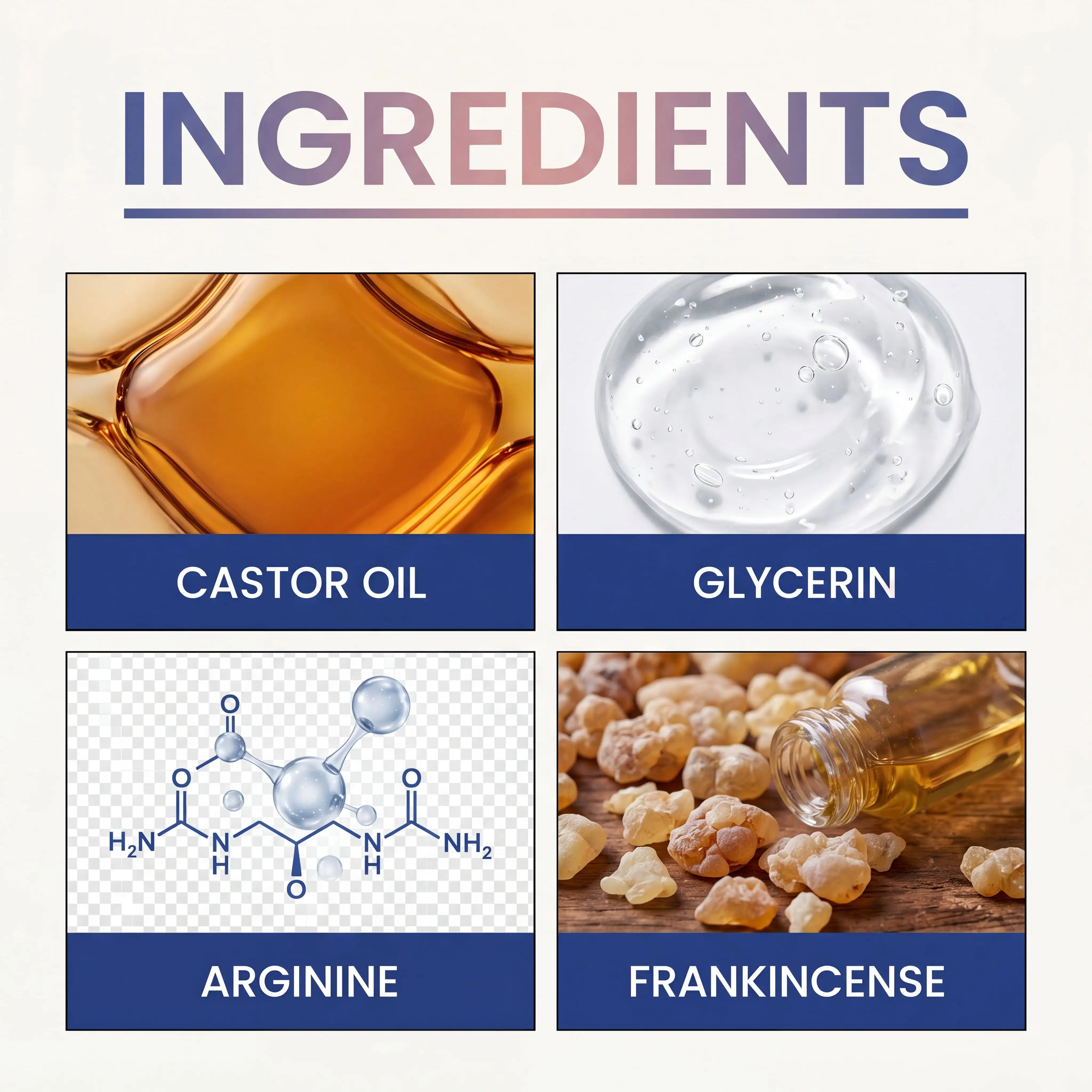 Vegan Formula Castor Oil Liquid Roller Body Serum Arginine Moisturizing Without Greasiness Body Seasonal Transition Repair