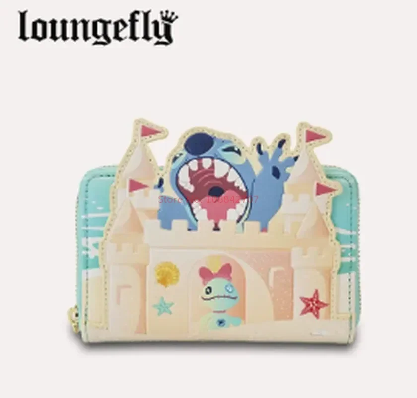 In Stock Loungefly Purse Cute Cartoon Ladies Purse Card Bag Disney Scrooge Cinderella Loki Purse Mini Handy Bag Girl Gift