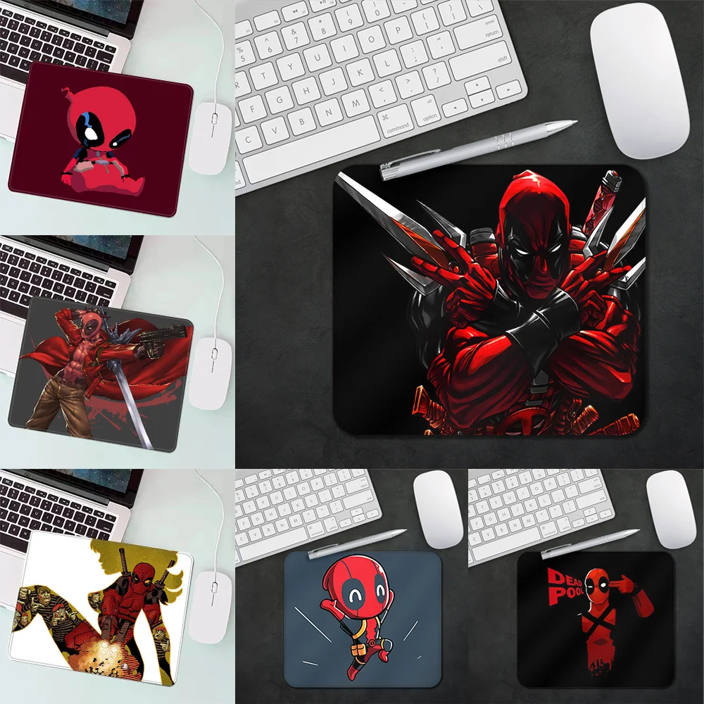 

Deadpool Anime Gaming Mouse Pad XS Small Mousepad For PC Gamer Desktop Decoration Office Mouse Mat Deskmat Rug