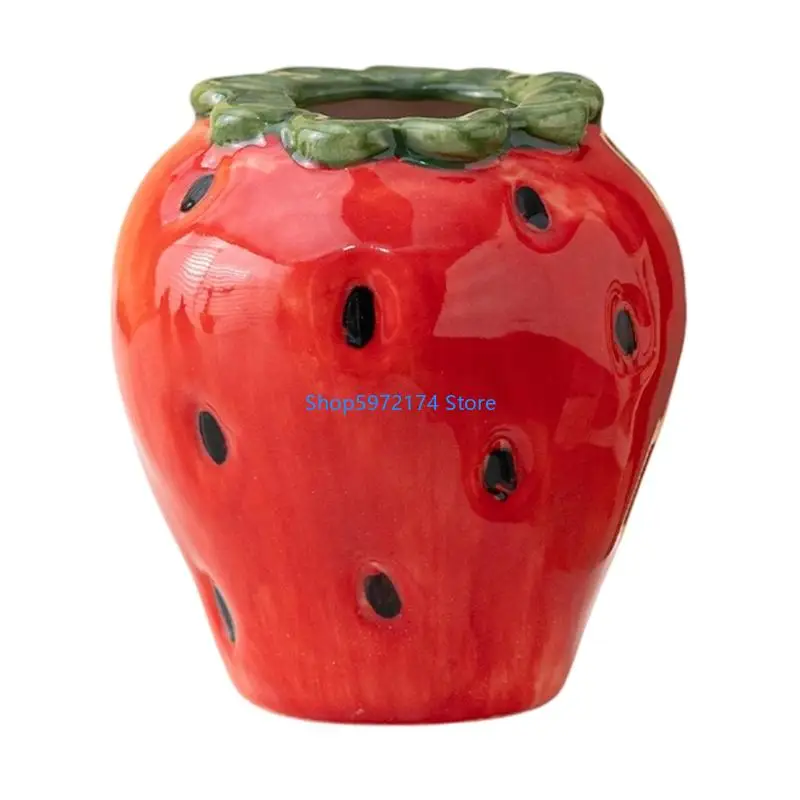 Y3NB Decorative Ceramics Fruit Vases Double As Scented Oil Burners For Office