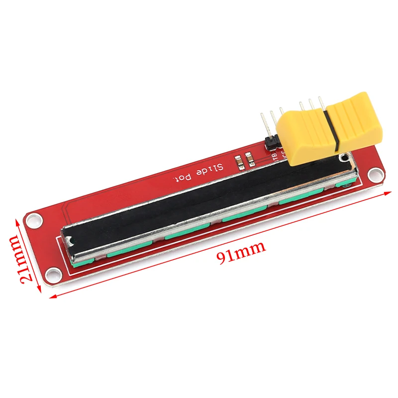 10K Linear Dual Output Slide Potentiometer Module PLR Sliding Potentiometer For Arduino
