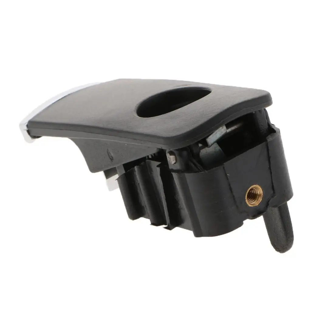 

Glove Box Storage Lid Handle with Lock Hole Metal Cover for Audi A4 B6 B7 8E 8F LHD Car Interior