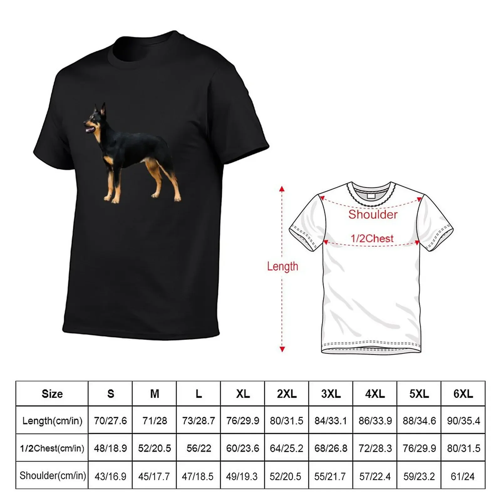 Kelpie T-Shirt summer top sports fans graphic t shirt vintage shirts men graphic