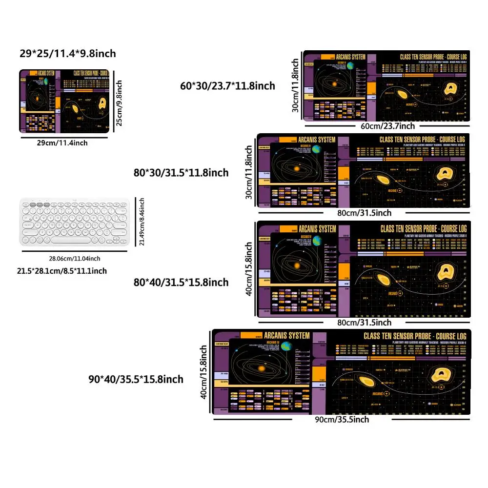 2026 جديد الإبداعية نمط الألعاب ماوس الوسادة المطاط المضادة للانزلاق منصات سطح المكتب الكمبيوتر سميكة لوحة المفاتيح ملحقات الكمبيوتر قفل الحافة